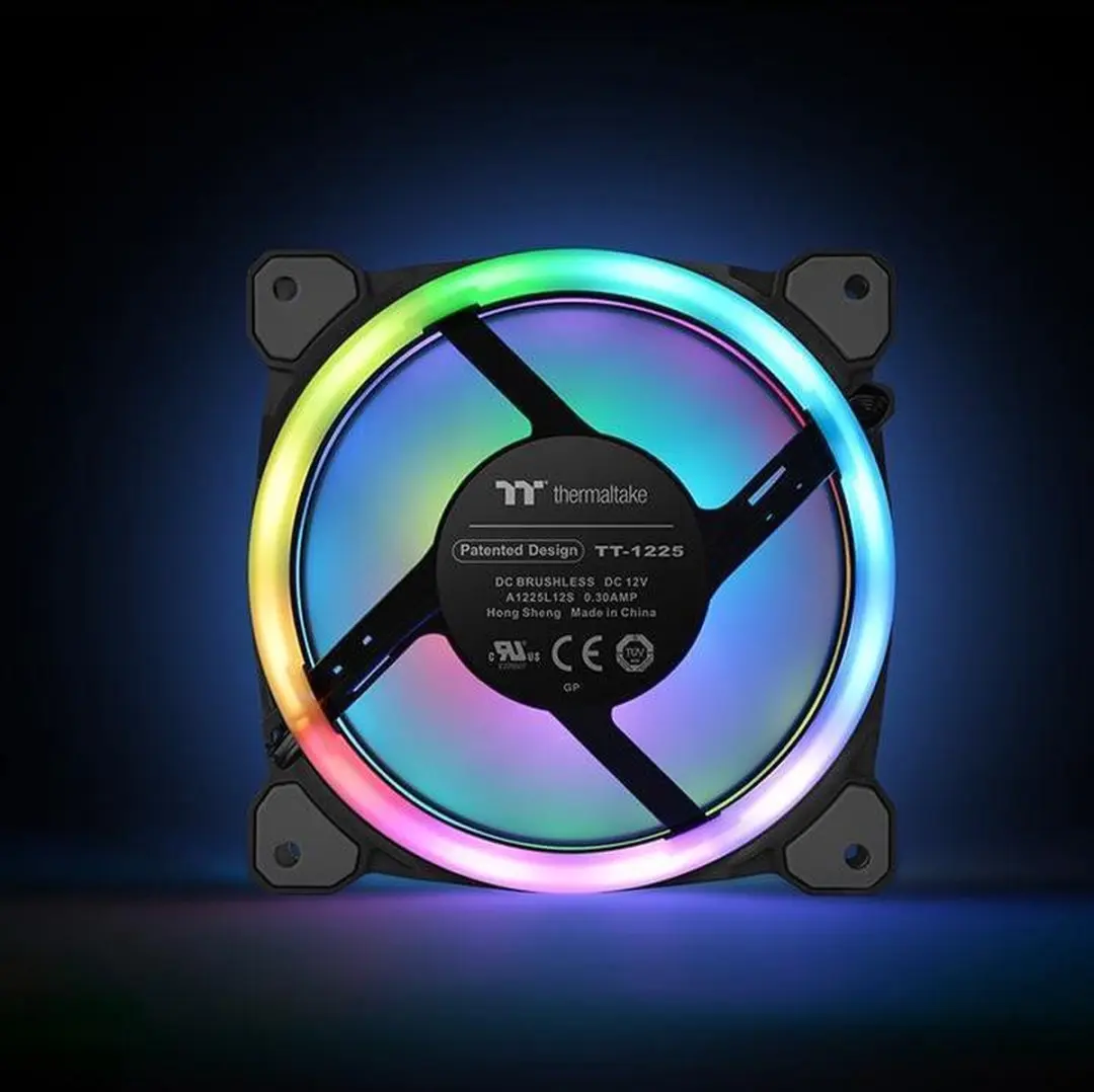 Thermaltake Riing Trio 12 RGB CL-F072-PL12SW-A - 3 Ventilatoren 12cm - afbeelding 6 van 6