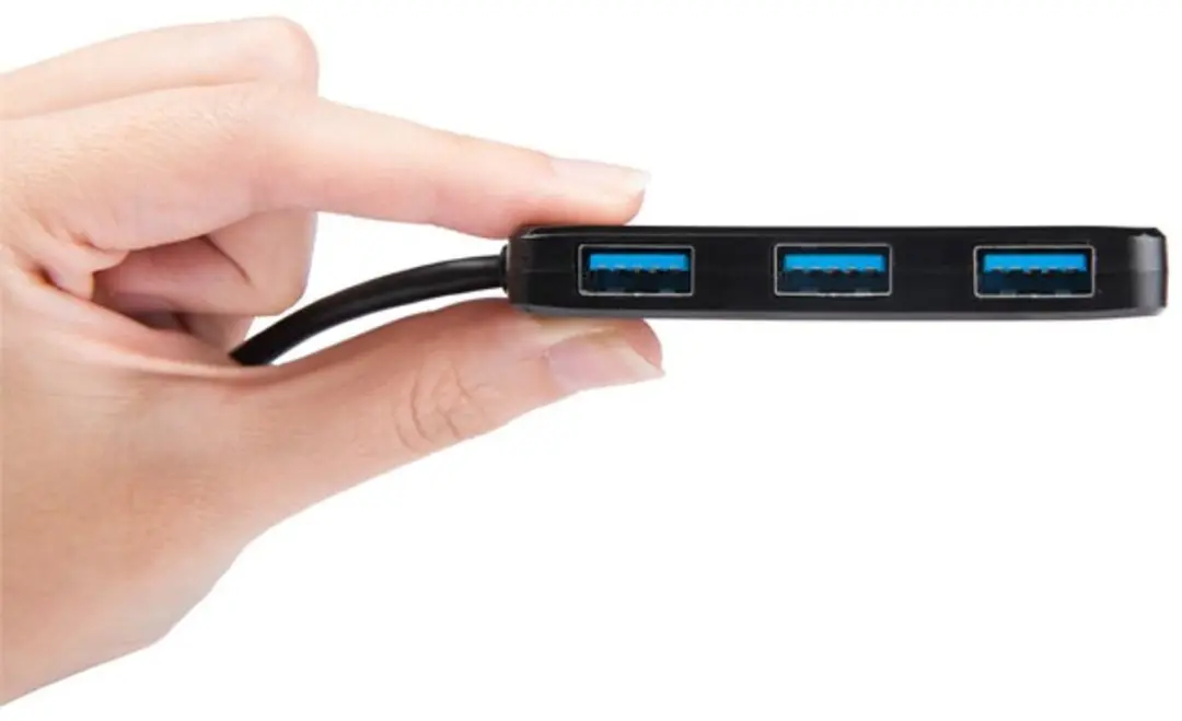 Transcend TS-HUB2K USB Hub 4 Poorten - Zwart