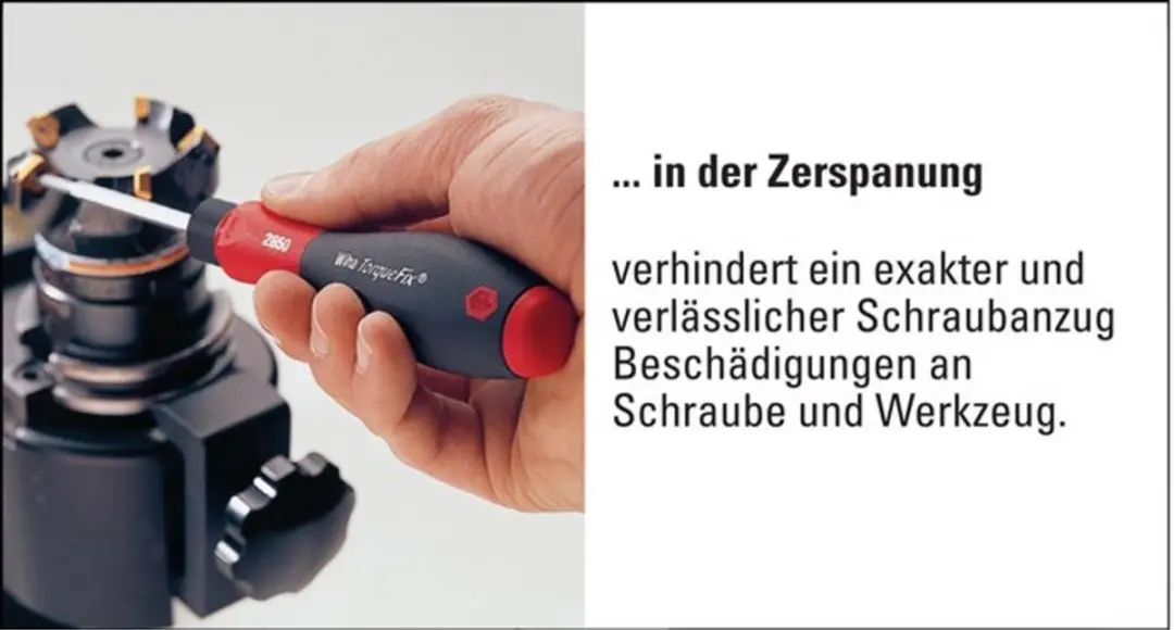 Wiha Momentschroevendraaier TorqueVario-S 28521800 - Zwart