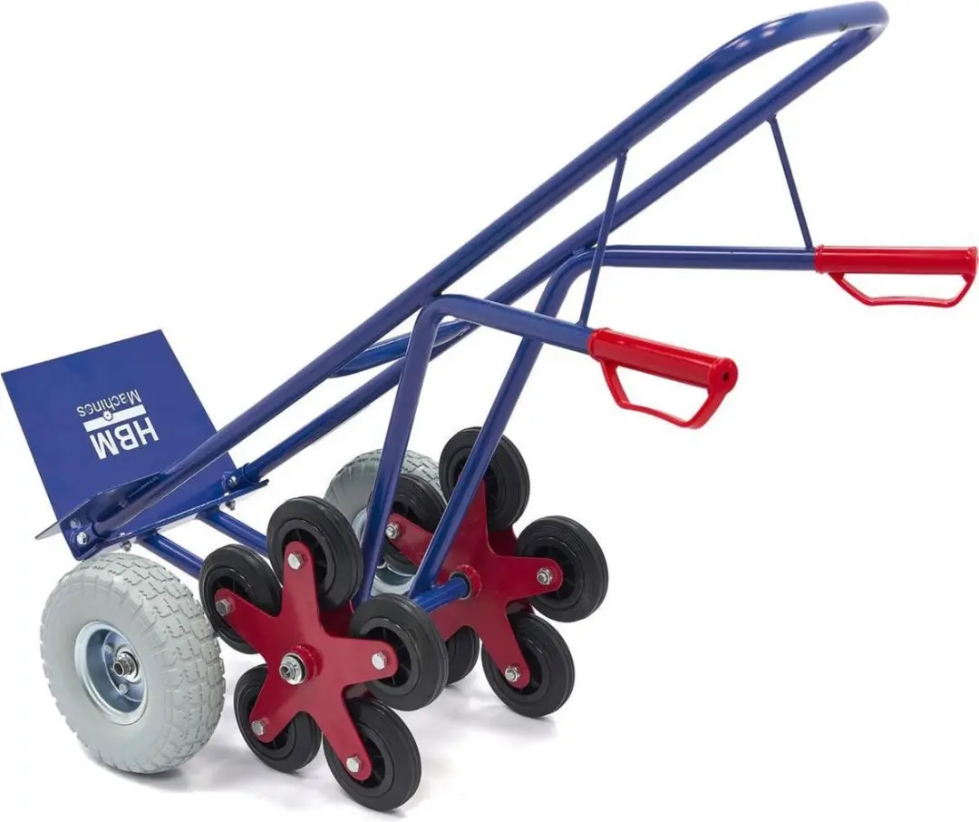 HBM Trapsteekwagen 300kg - Blauw