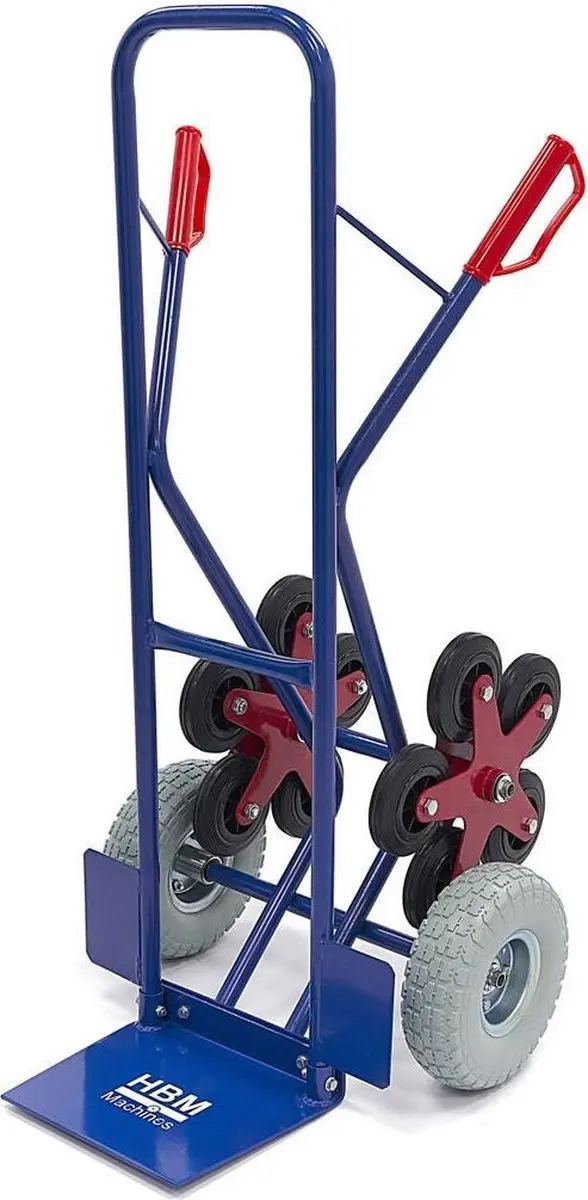 HBM Trapsteekwagen 300kg - Blauw