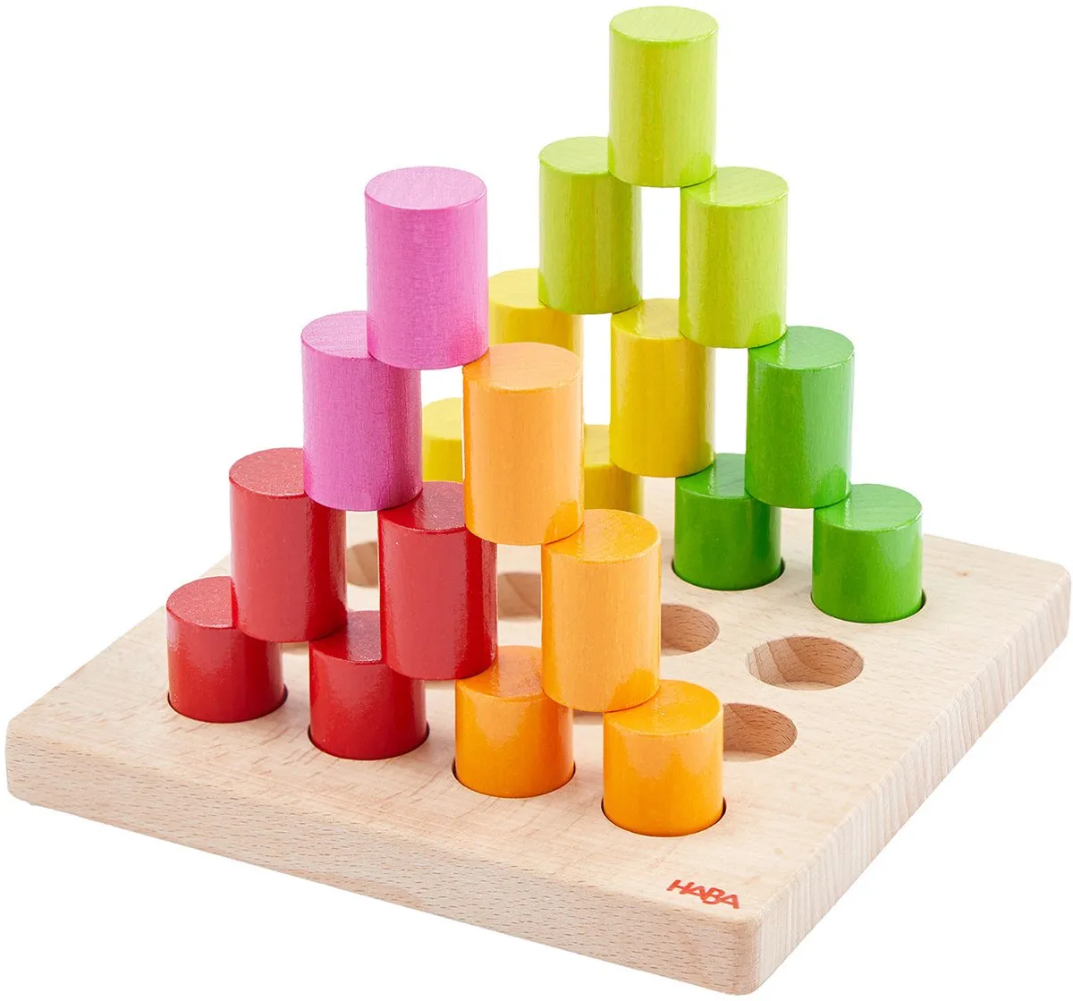 Haba Insteekspel Cilinder - Multicolor