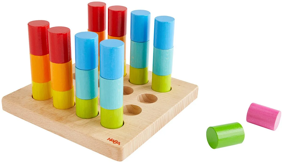 Haba Insteekspel Cilinder - Multicolor