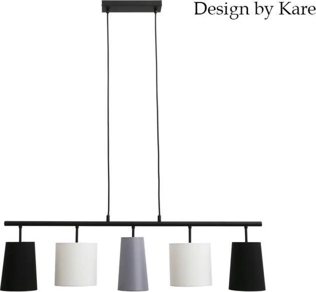 Briloner SHADES Hanglamp - 5 Lichts - Zwart