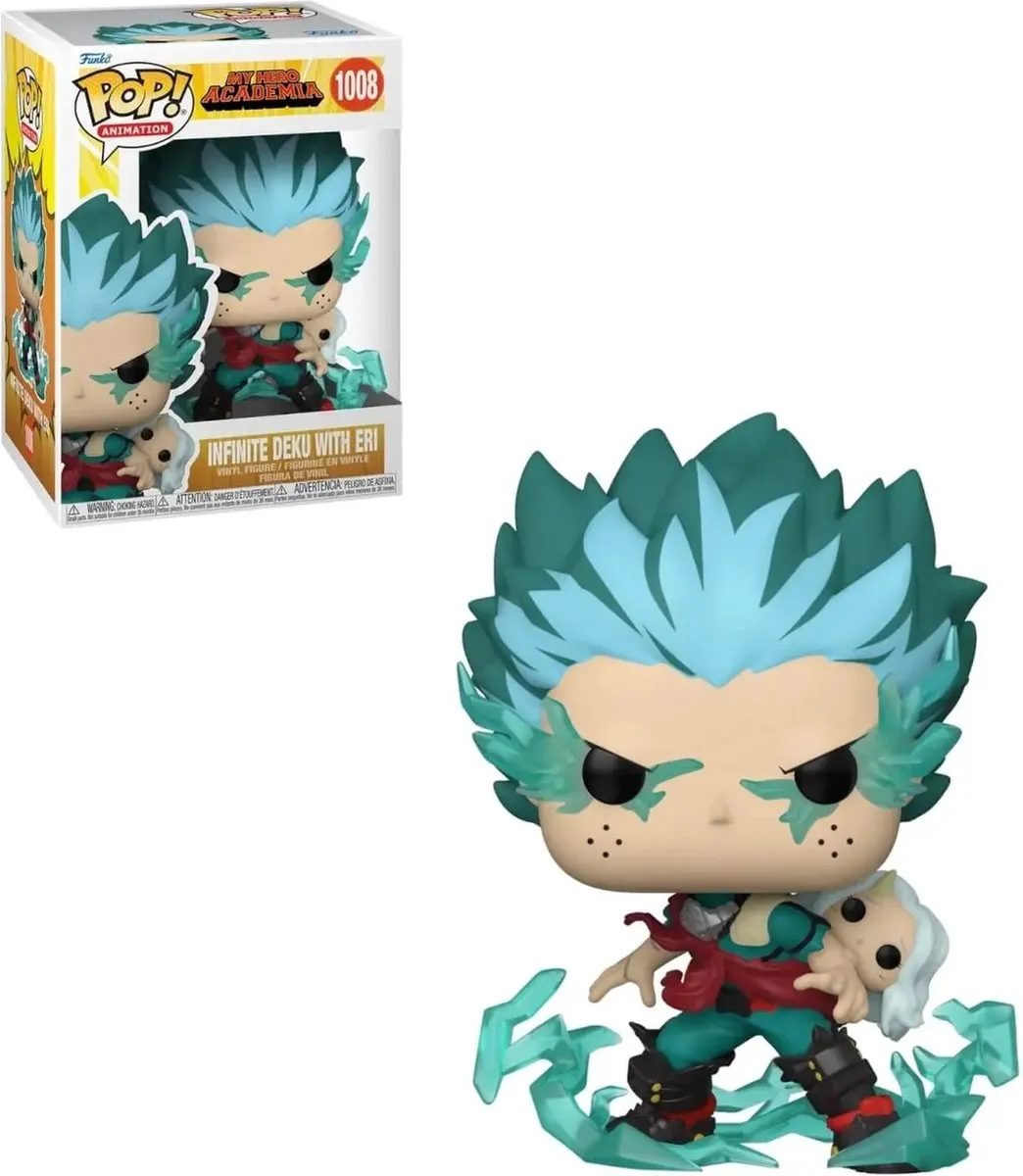 Funko My Hero Academia POP! Animation Infinite Deku met Eri - 9cm Multicolor