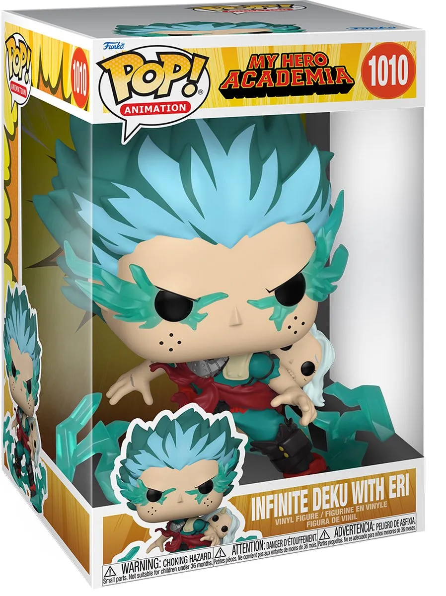 Funko My Hero Academia POP! Animation Infinite Deku met Eri - 9cm Multicolor