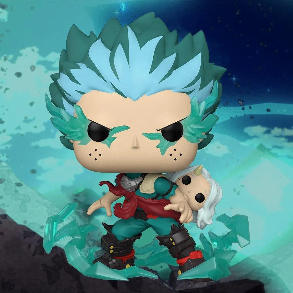 Funko My Hero Academia POP! Animation Infinite Deku met Eri - 9cm Multicolor