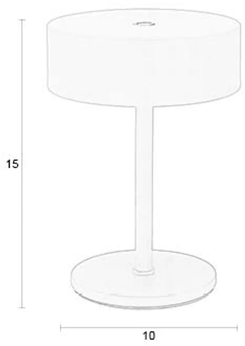 Zuiver Mini Tafellamp Beige