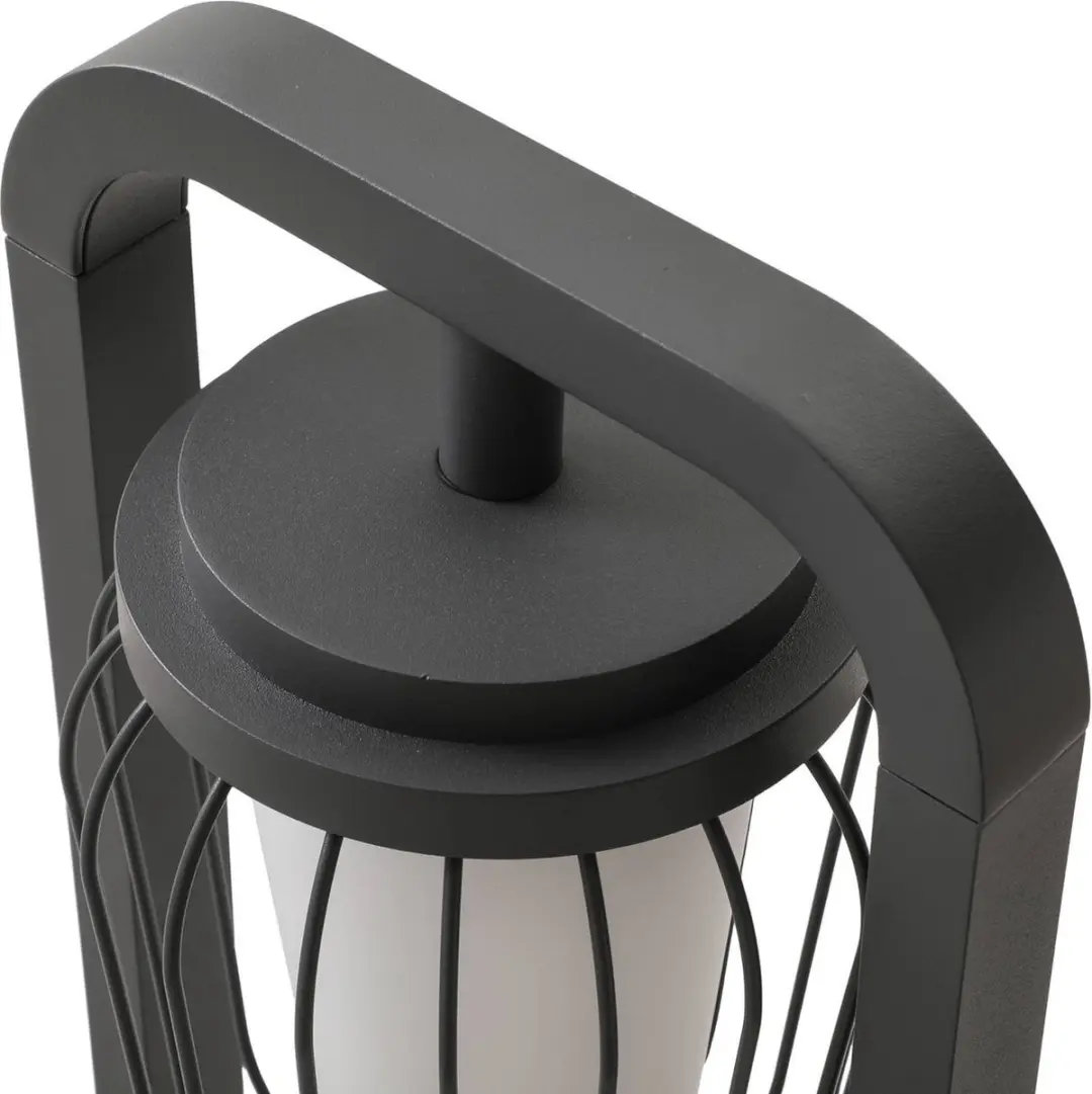 Lucande Tuinpadverlichting Aluminium 15W E27 - 90cm - Donkergrijs