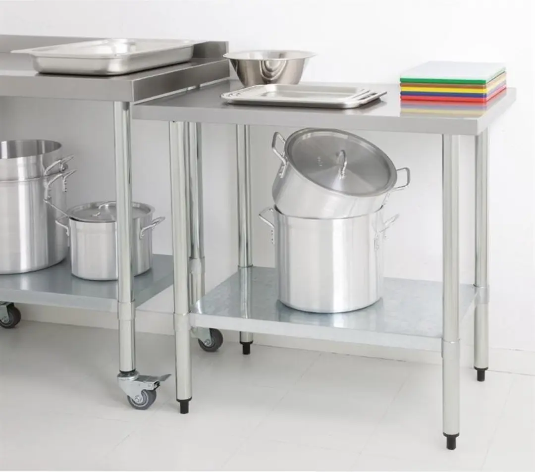 Vogue RVS Werktafel T377 90x150x60cm - afbeelding 6 van 6