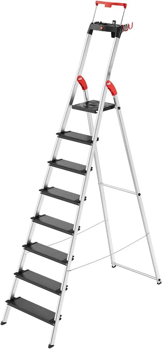 Hailo Topline L100 Aluminium Veiligheidsladder 3 Treden