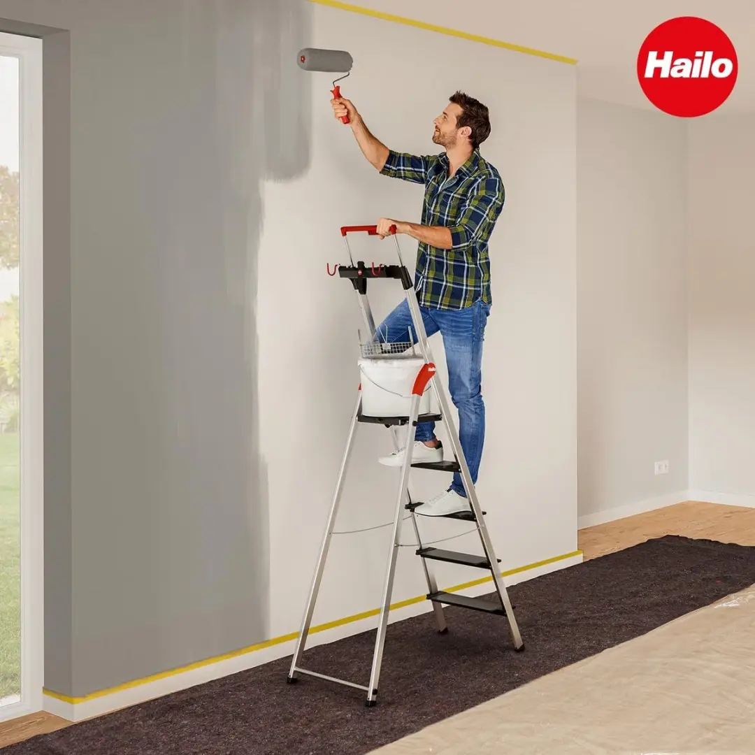 Hailo Topline L100 Aluminium Veiligheidsladder 3 Treden