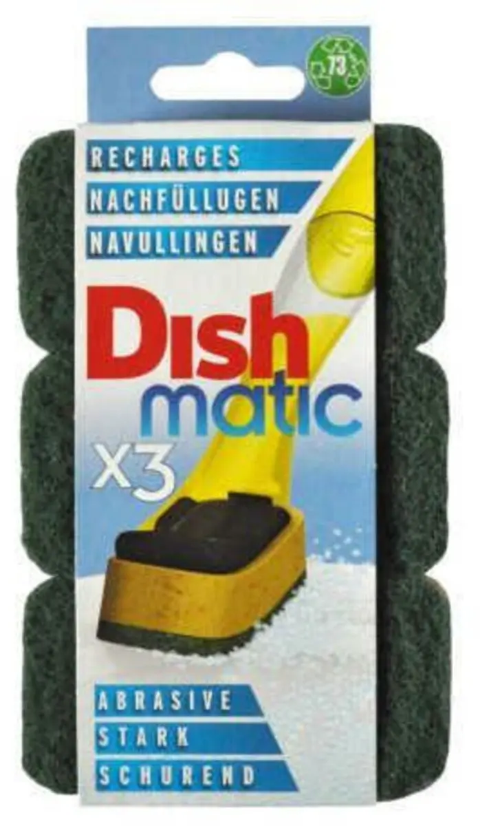 Dishmatic Schuurspons Grof Navulling