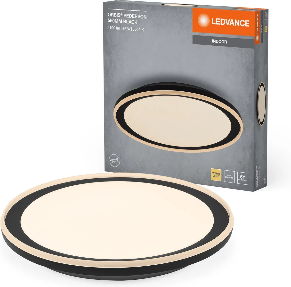 LEDVANCE ORBIS Pederson LED Plafondlamp 36W