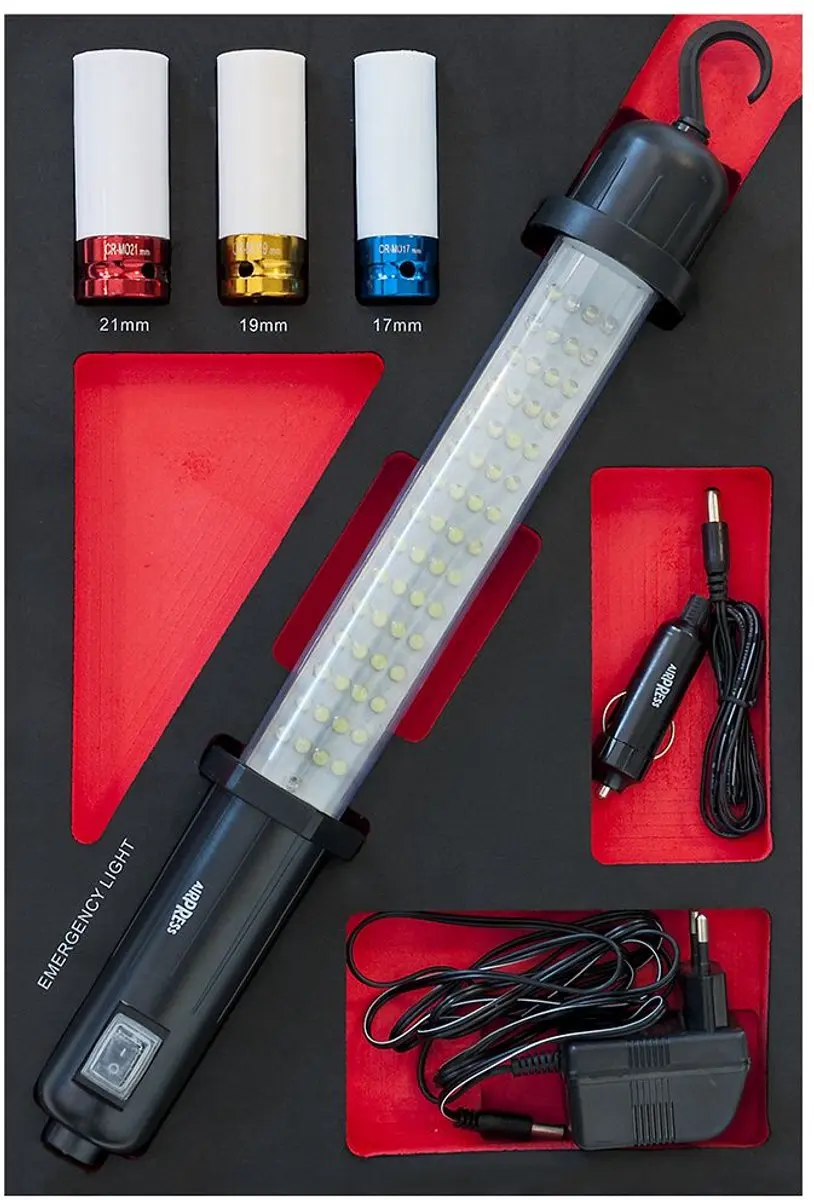 Airpress Gereedschapswagen 16 Laden - 247-delig - Rood