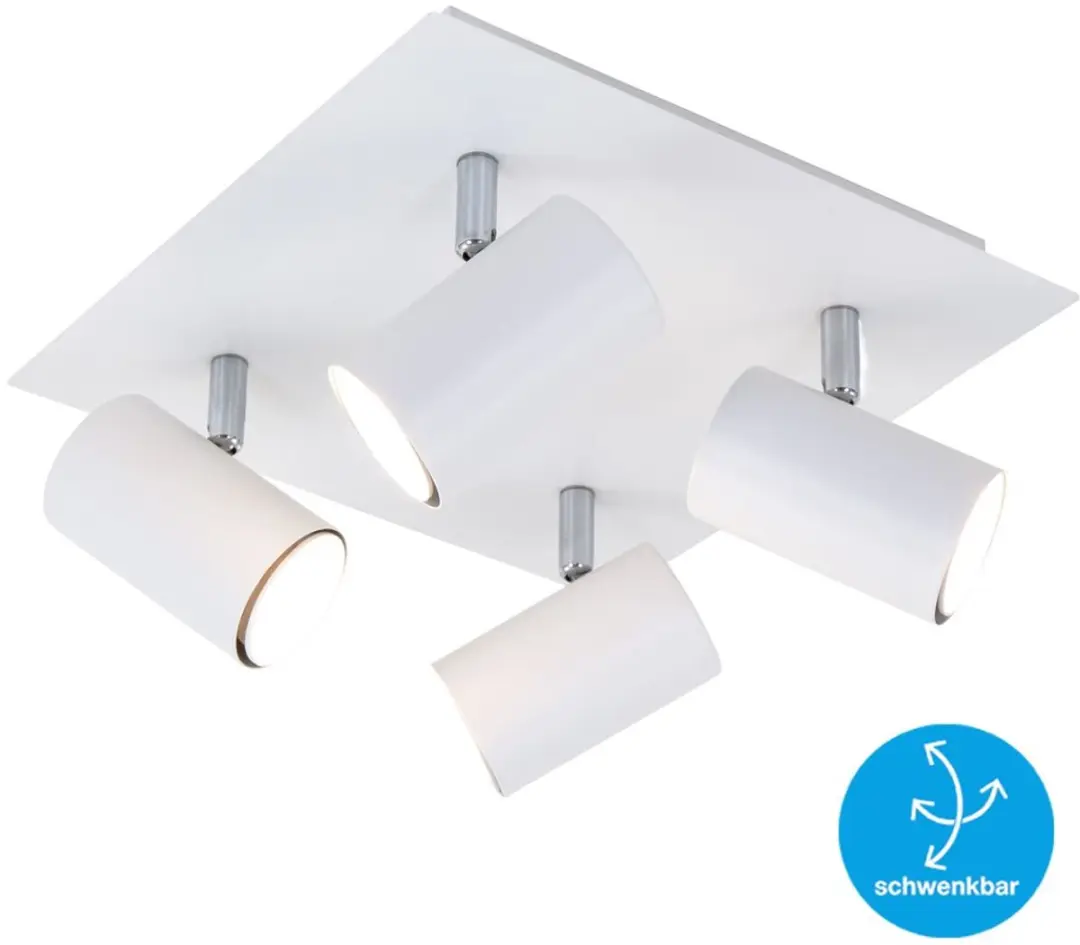 Briloner RUN Plafondspot 3x GU10 - Wit