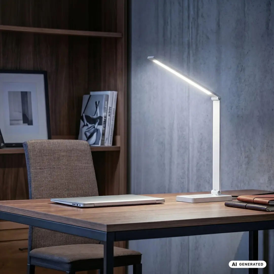 Briloner Rick LED Bureaulamp Wit 7.5W