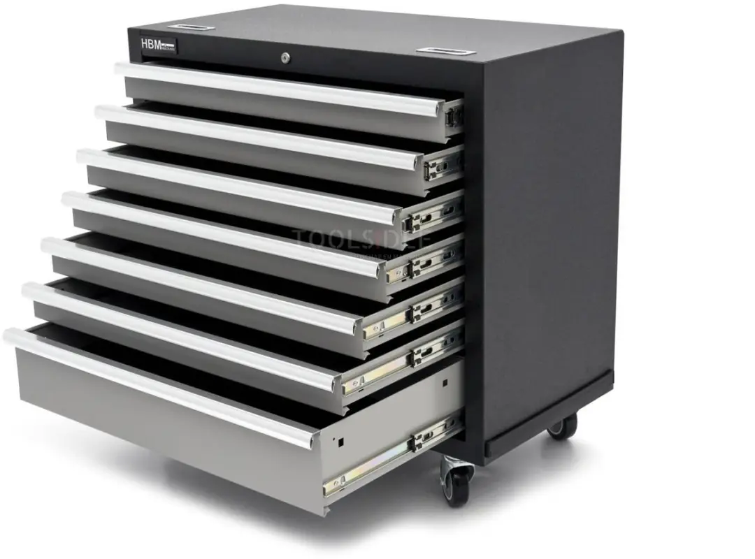 HBM Professionele Gereedschapswagen 7 Lades - 90x45x90cm - 400kg - afbeelding 6 van 6