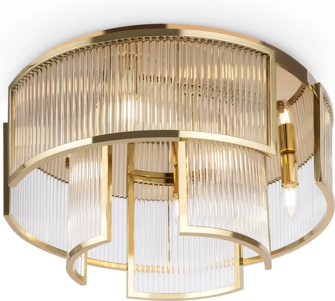 Maytoni Frame Plafondlamp Goud Ø55,4cm