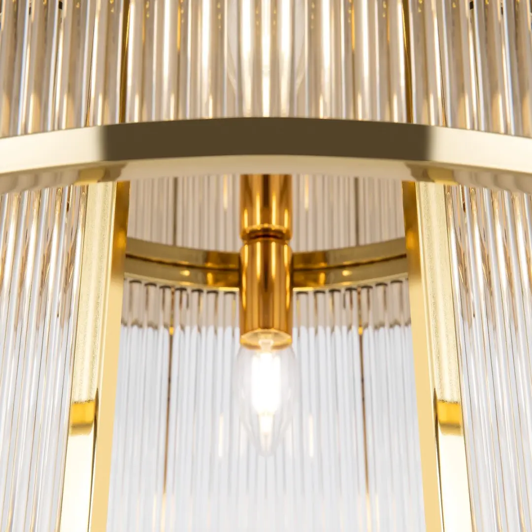 Maytoni Frame Plafondlamp Goud Ø55,4cm