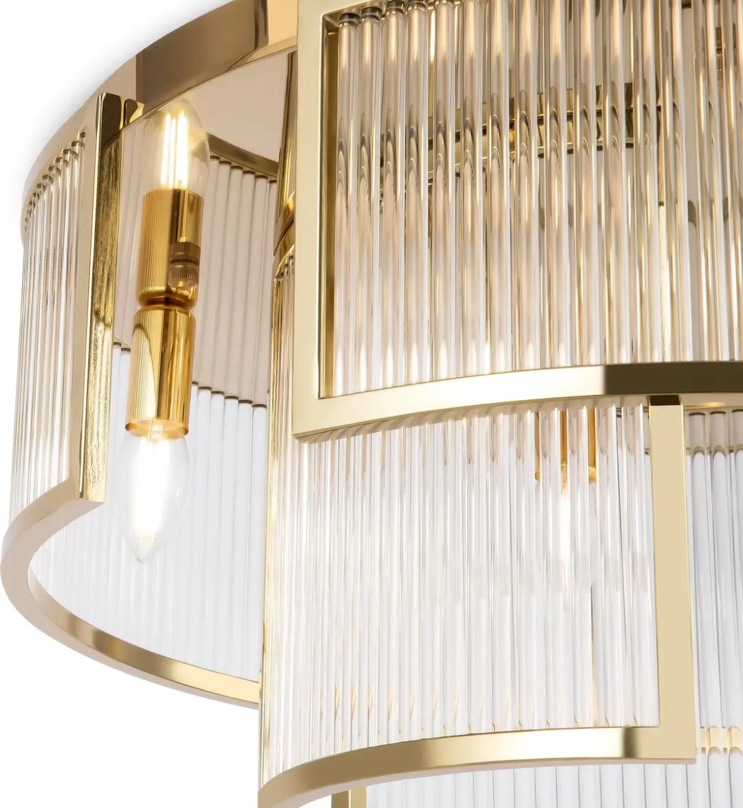 Maytoni Frame Plafondlamp Goud Ø55,4cm