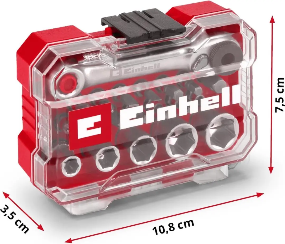 KWB Einhell 4513320 Dopsleutel & Bitset 21-delig