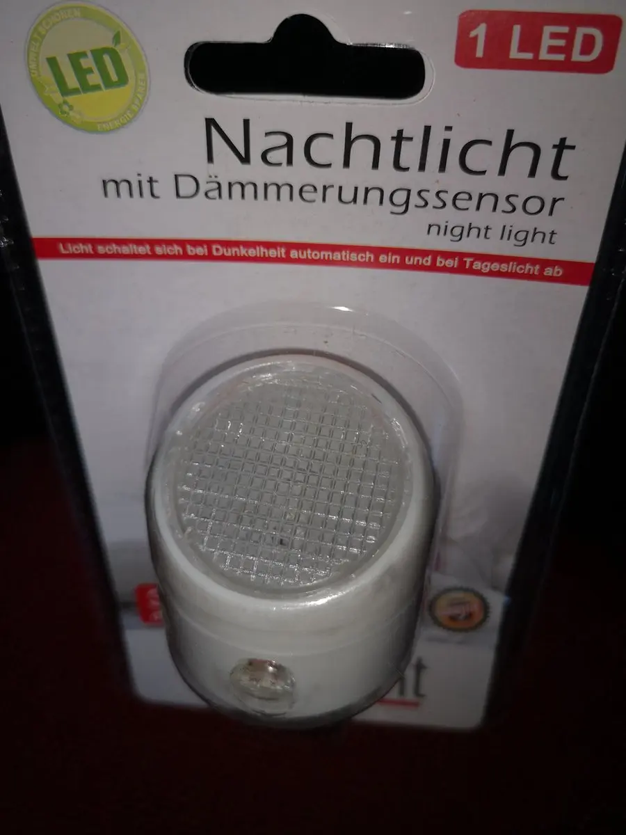 Delight LED Nachtlampje Sensor Wit - 2 Stuks