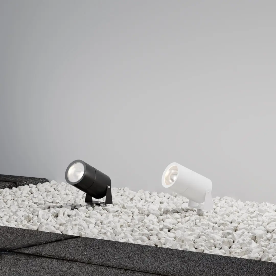 Maytoni Outdoor Bern Landschapsverlichting - 15W - Ø10,8cm - Grafiet