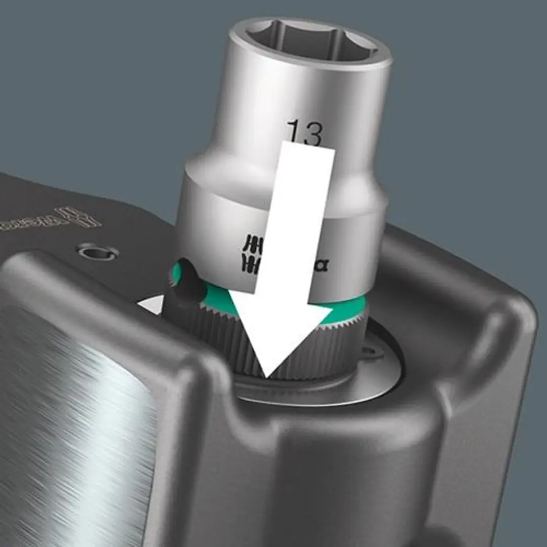 Wera Koloss Ratelset 05133862001 - 1/2" - 600Nm - Zwart/Geel