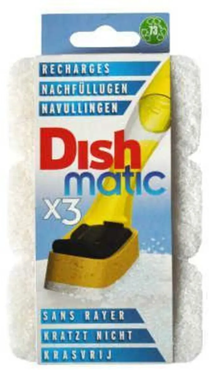Dishmatic Schuurspons Krasvrij Navulling