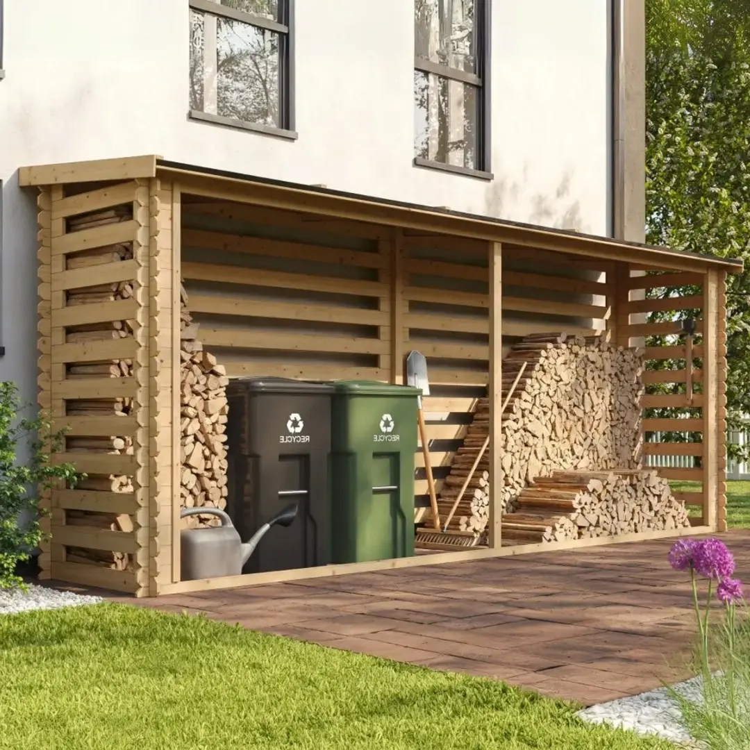 Intergard Houtberging Haardhout 100x456x199cm