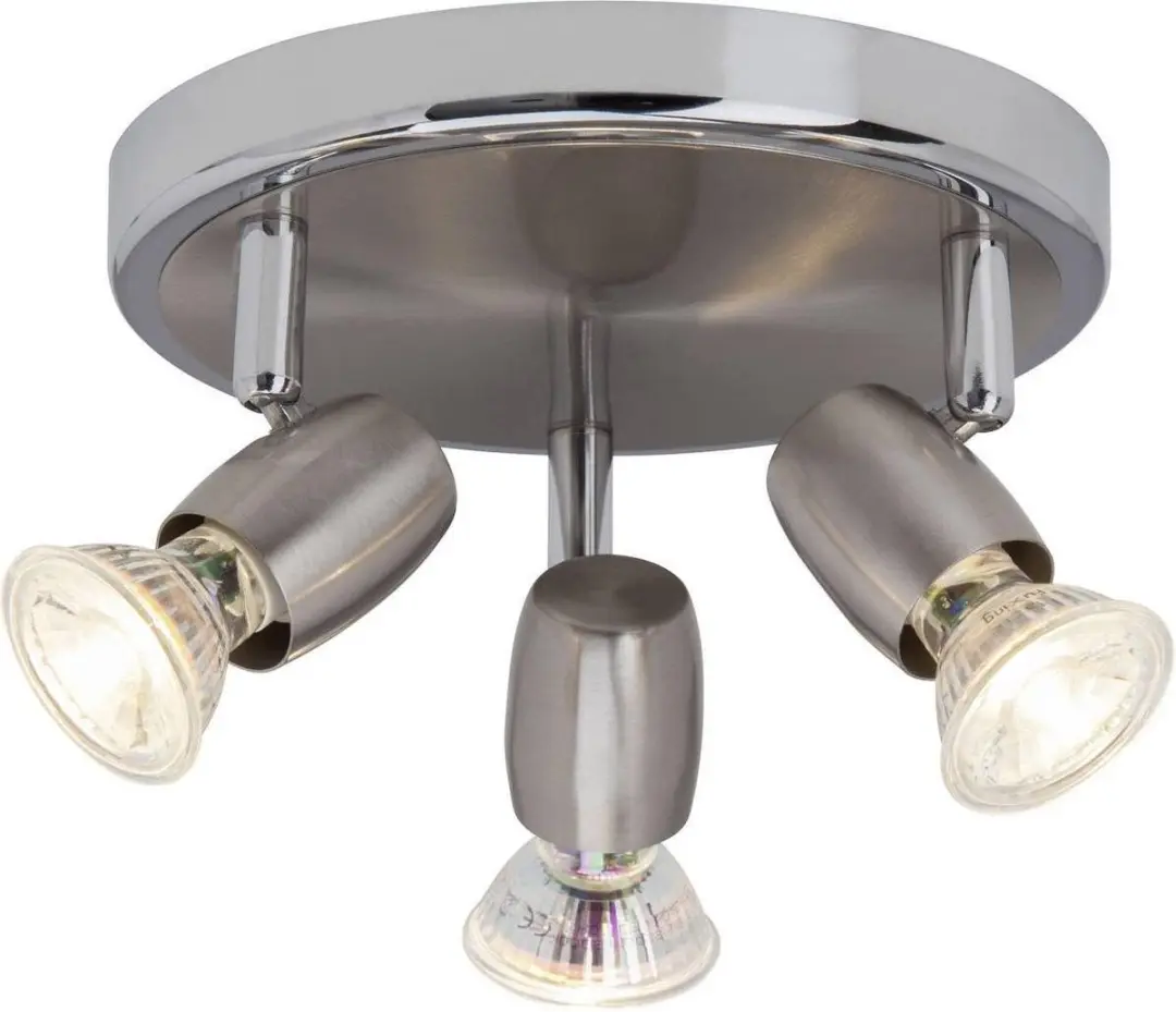Brilliant Wesley Spotlamp 3x25W Chroom