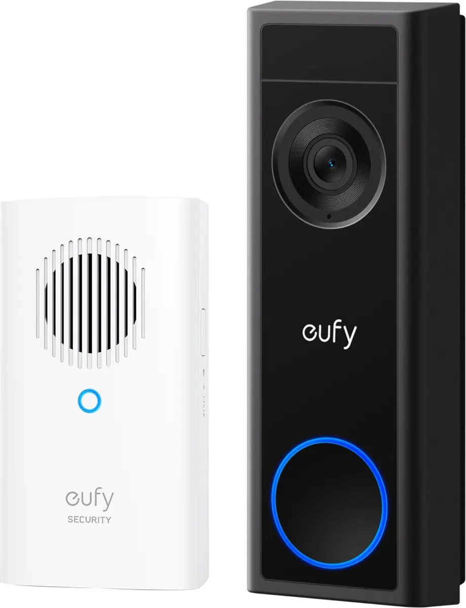 Eufy Security C31 Doorbel met Camera - 2K FHD - T8223312 Zwart