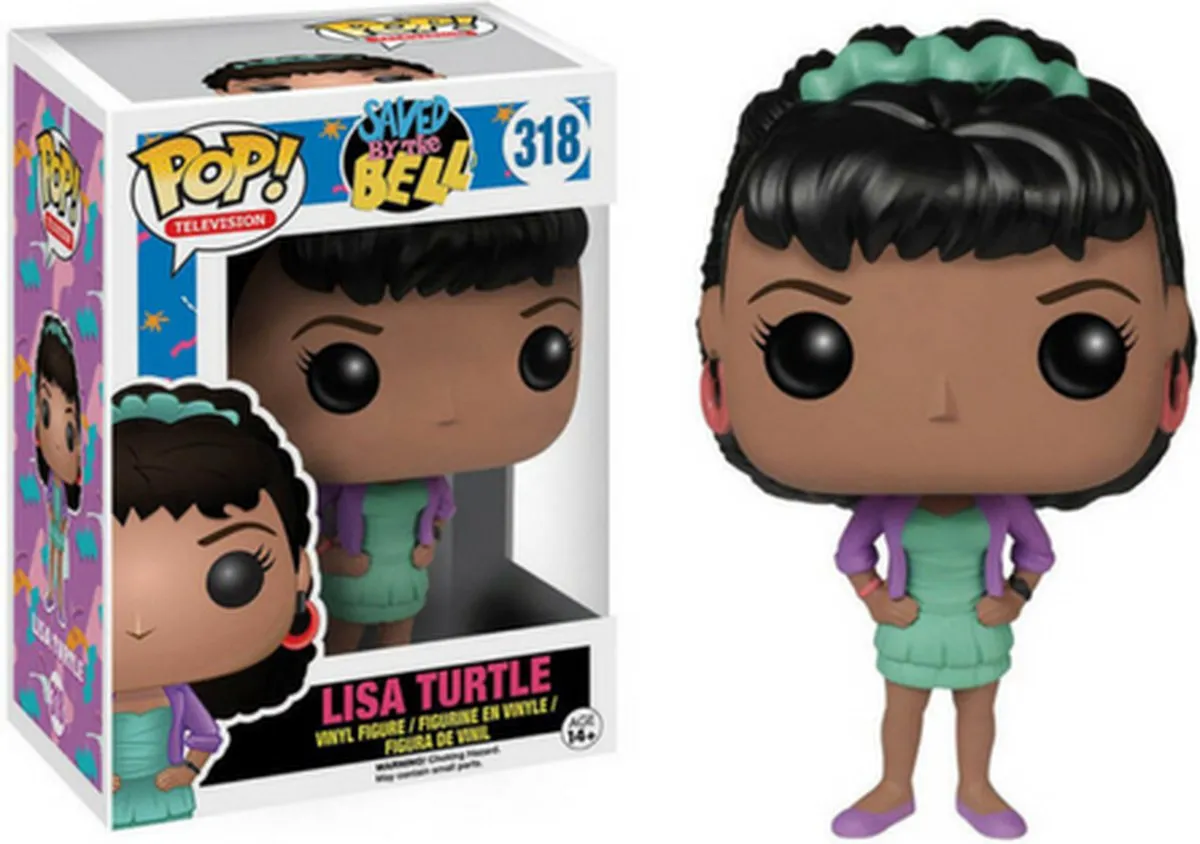 Funko Saved By The Bell Bobble Head Lisa Turtle FUN6174 - Multicolor