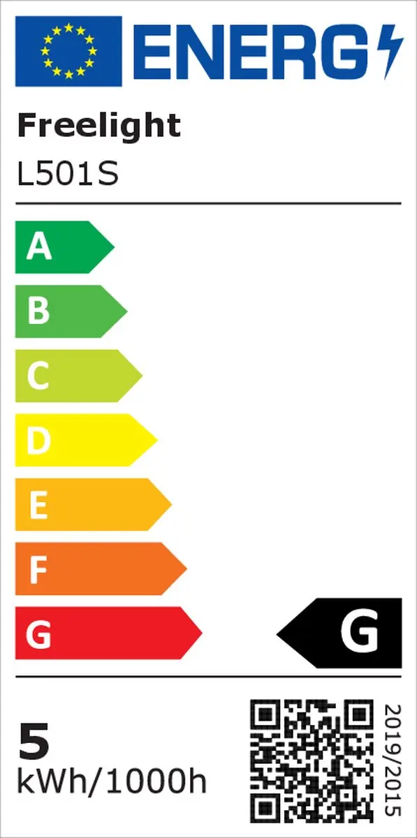 Freelight E27 Globe LED-lamp 4.3W 2200K - Rookglas