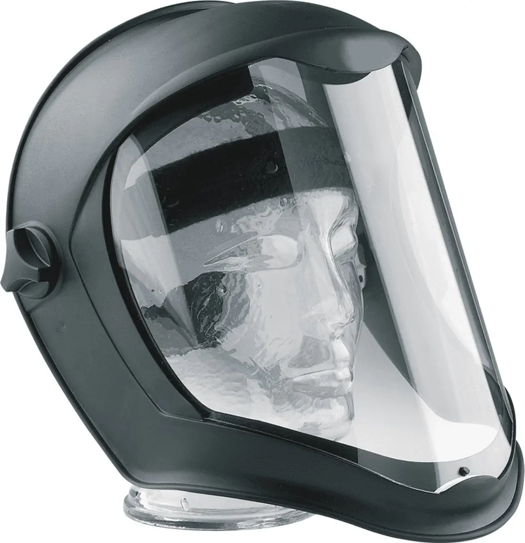 Honeywell Bionic 1011933 Gelaatsscherm - Zwart/Transparant