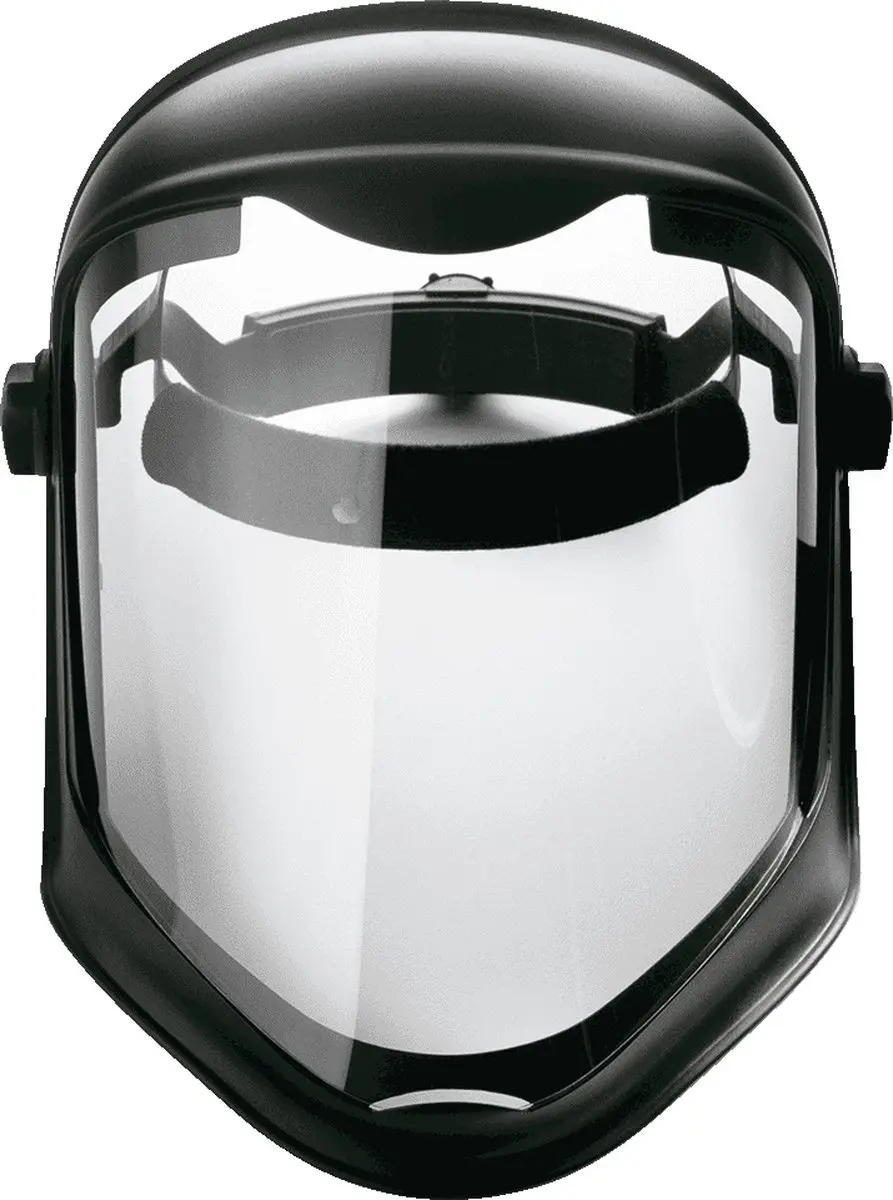 Honeywell Bionic 1011933 Gelaatsscherm - Zwart/Transparant