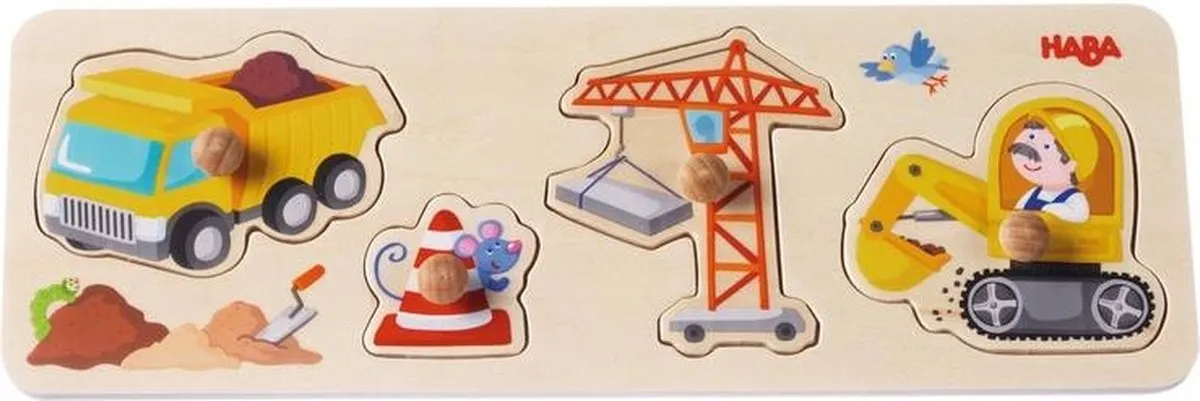 Haba Vormenpuzzel Op De Werf Junior