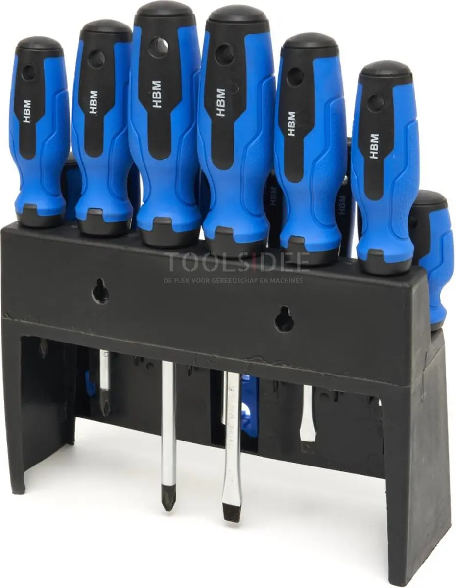 HBM 39-delige Schroevendraaierset - Kruiskop/Plat/Torx/Hex
