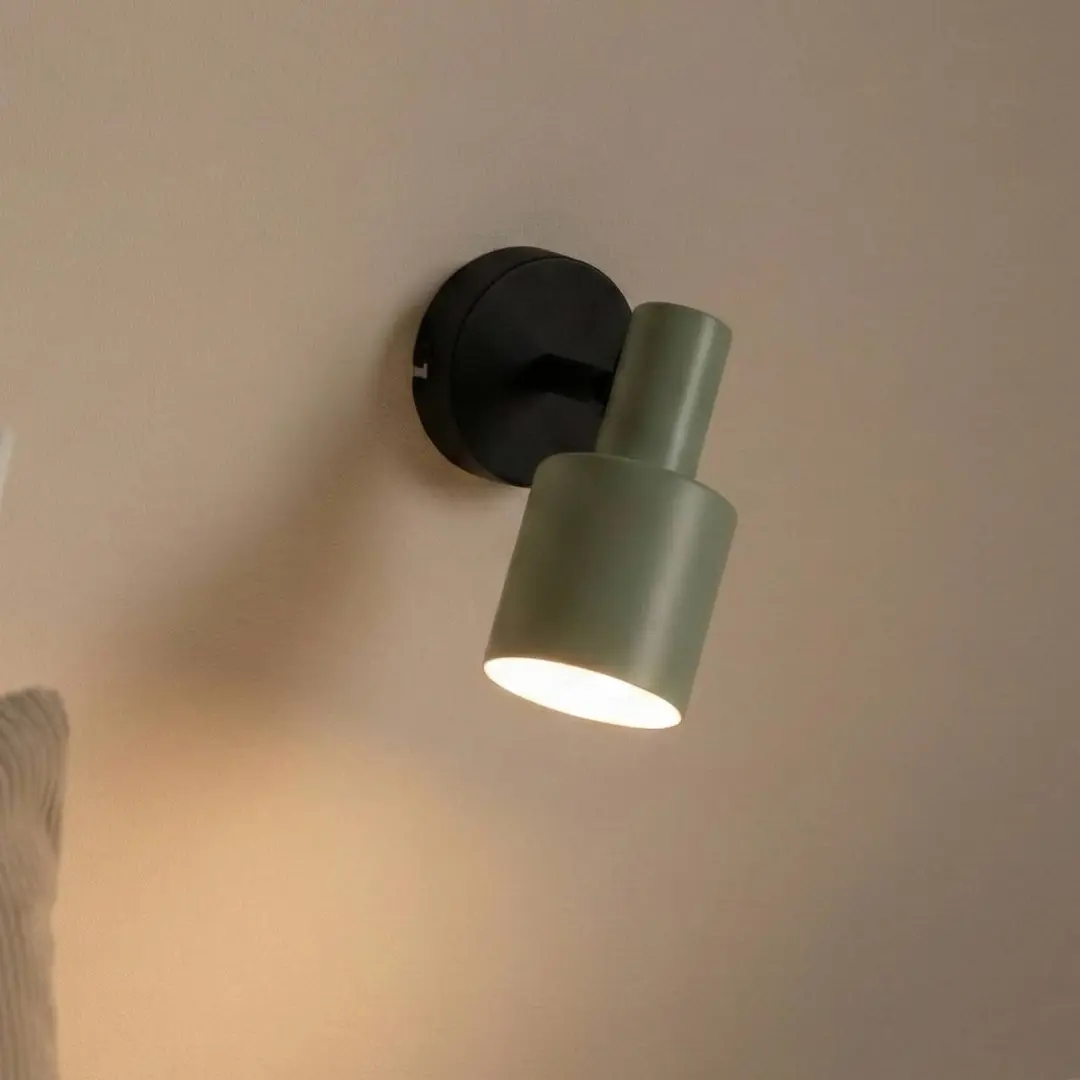 Lindby Buitenspot 1 Licht E27 - 15W - Groen/Zwart