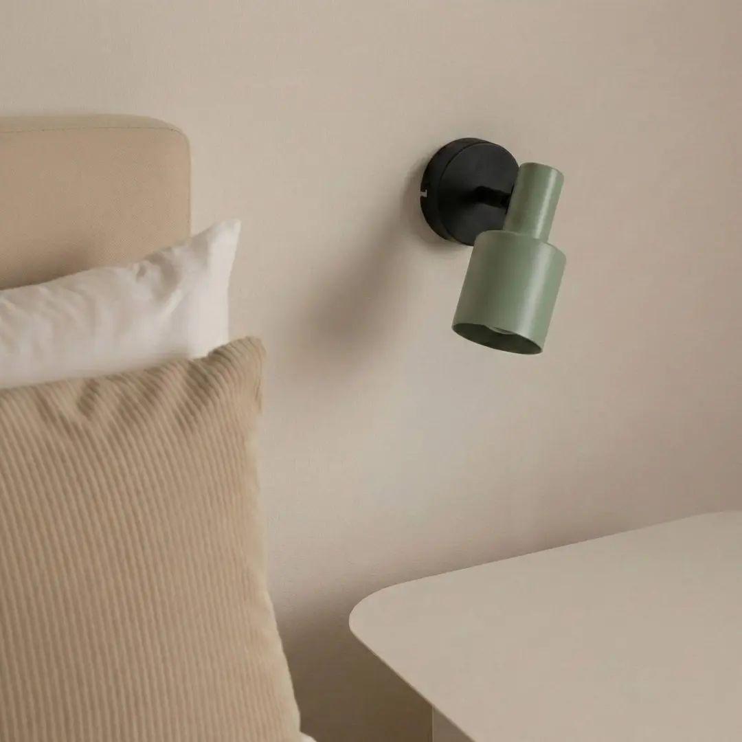 Lindby Buitenspot 1 Licht E27 - 15W - Groen/Zwart