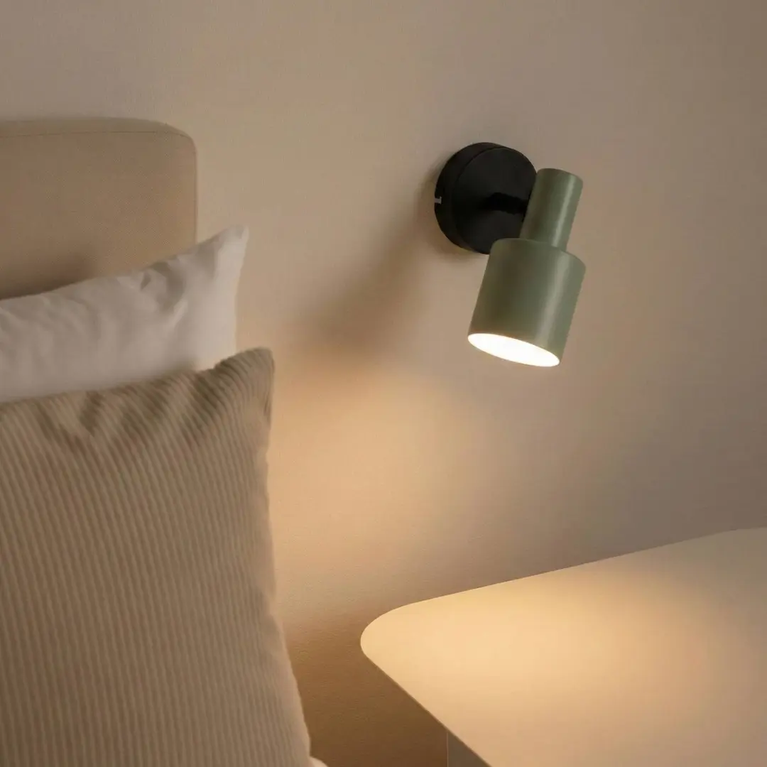 Lindby Buitenspot 1 Licht E27 - 15W - Groen/Zwart