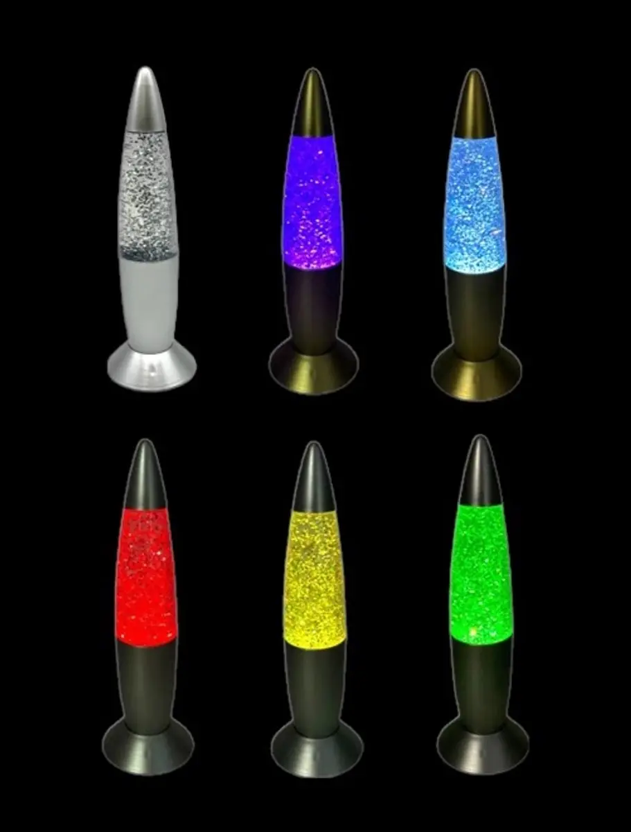 Delight Retrolamp Lavalamp 19cm - Grijs