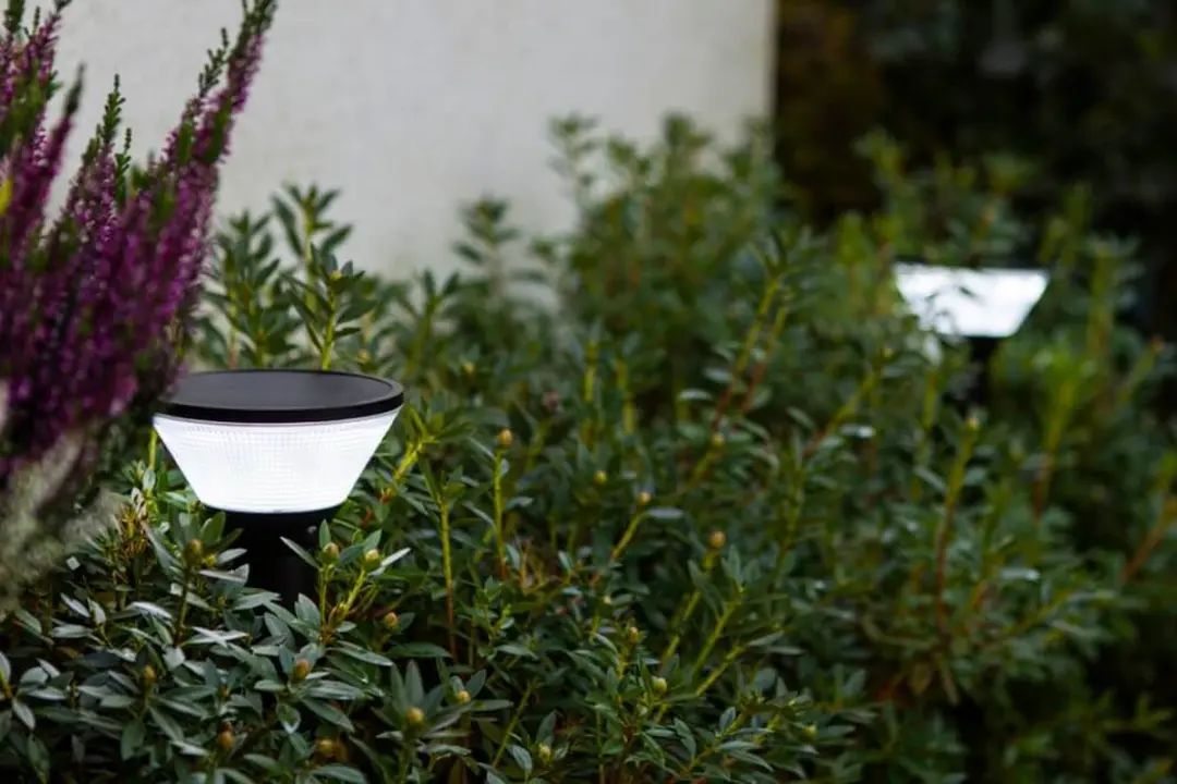 Lutec Connect Karlo Slimme LED Prikspot Zonne-energie - Zwart - afbeelding 6 van 6