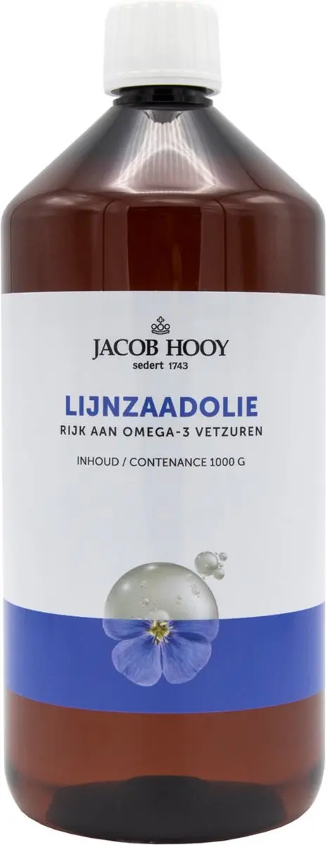 Jacob Hooy Lijnzaadolie 1000ml