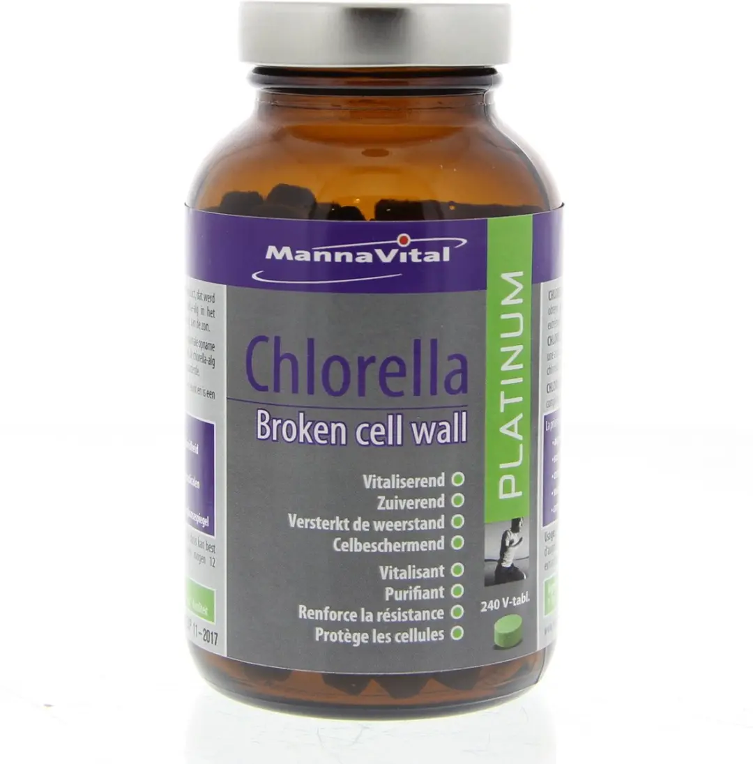 Mannavital Chlorella Platinum Tabletten 240 Stuks