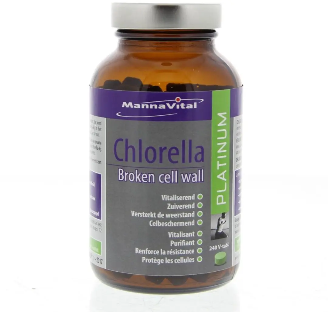 Mannavital Chlorella Platinum Tabletten 240 Stuks