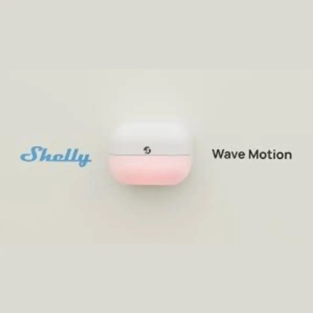 Shelly Wave Motion Z-Wave Long Range Bewegingsensor - Wit