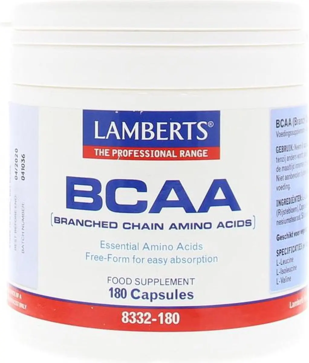 Lamberts BCAA Complex 180 Capsules