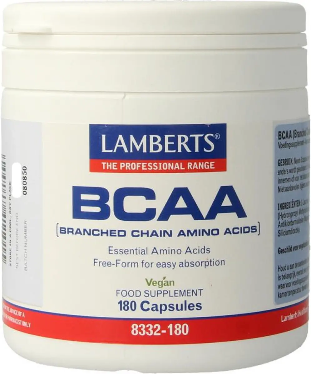 Lamberts BCAA Complex 180 Capsules